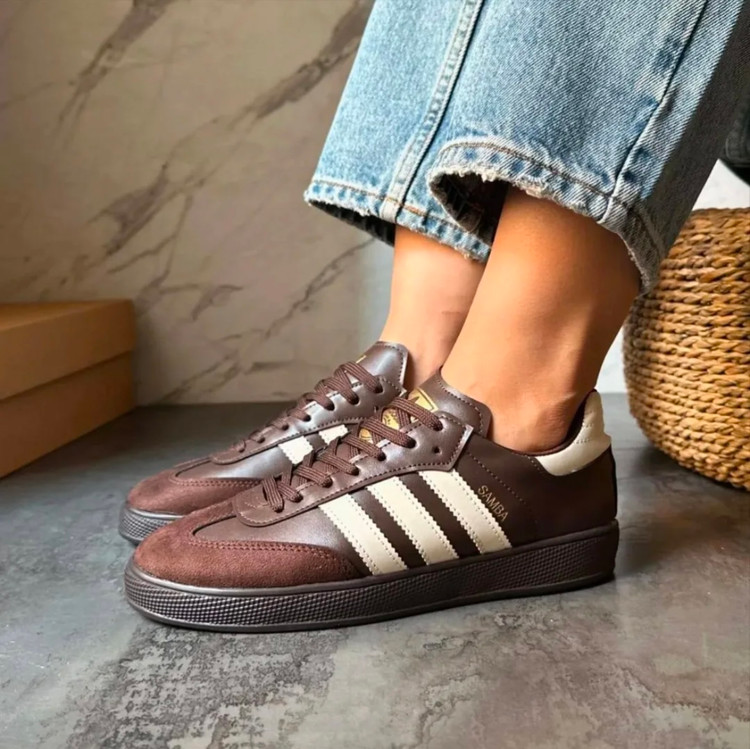 ونس سامبا قهوه ای